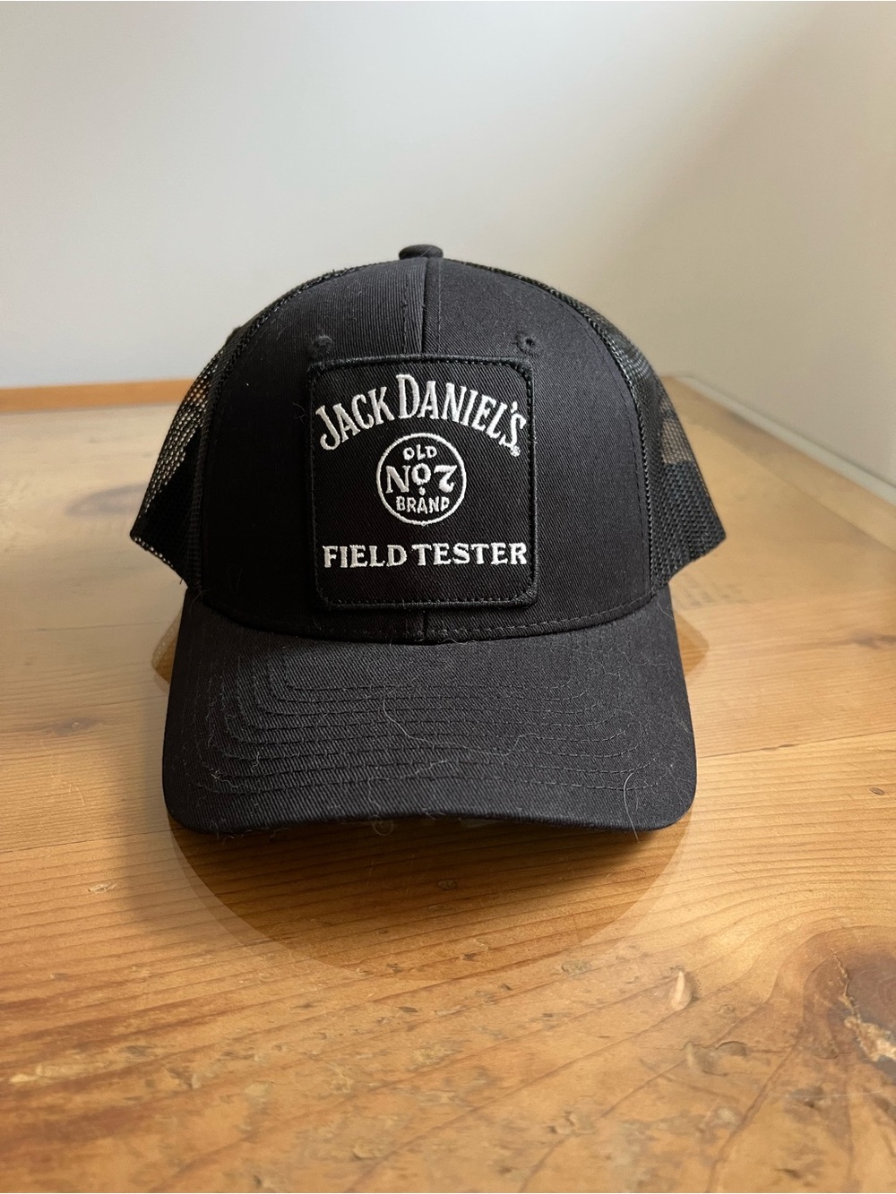 Jack Daniels Black Mesh Back 'Field Tester' Cap